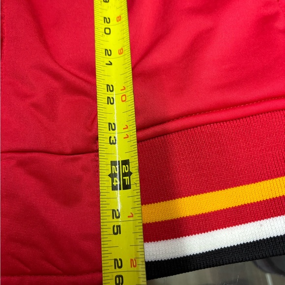 5sun Fifth Sun Futbol Track Jacket Germany Soccer Team  Full Zip Red Mens Small - Picture 8 of 10